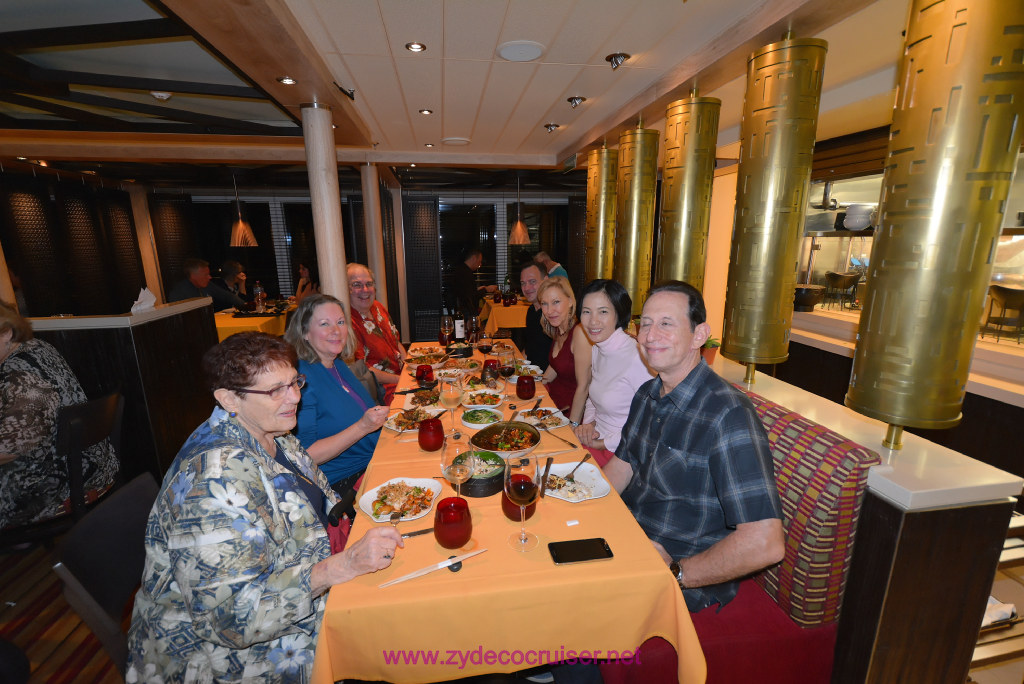 157: Carnival Vista Transatlantic Cruise, Sea Day 3, Ji Ji Asian Kitchen