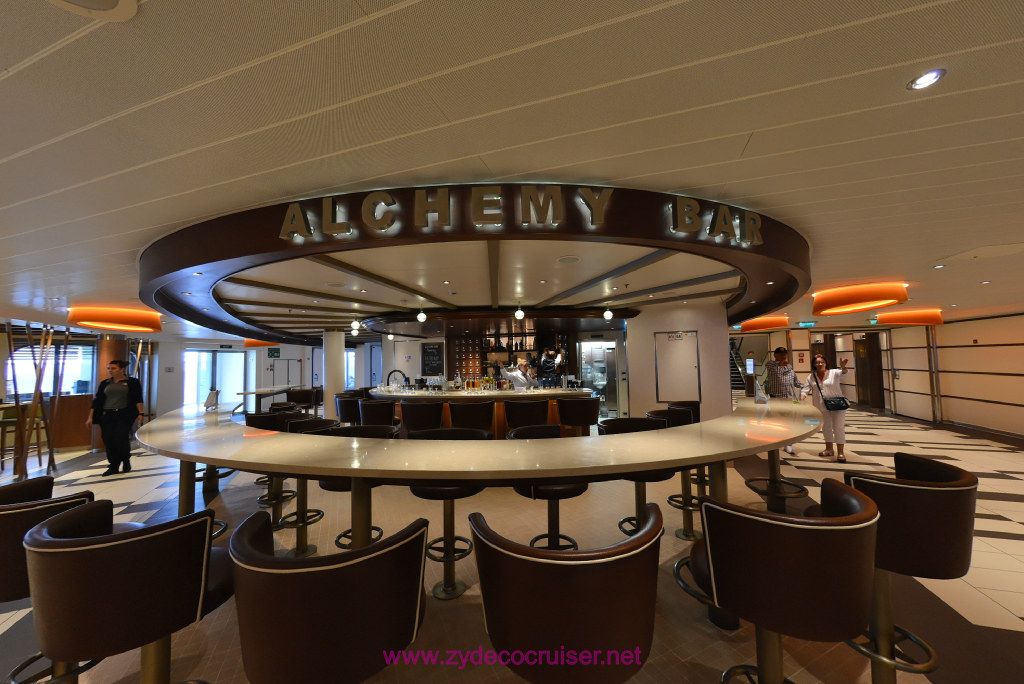 028: Carnival Vist Transatlantic Cruise, Sea Day 6, Alchemy Bar, 