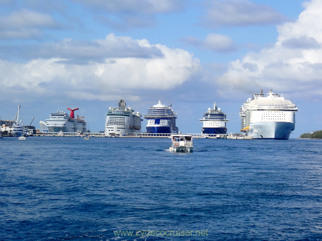 Celebrity Reflection Cruise, Dec 5, Nassau, Snorkel Tour, 