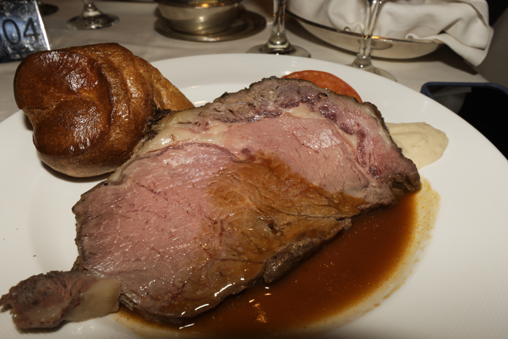 Slow-Roasted Prime Rib, Rosemary Jus and Horseradish Cream