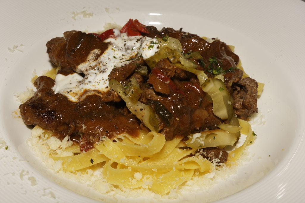 Beef Stroganoff