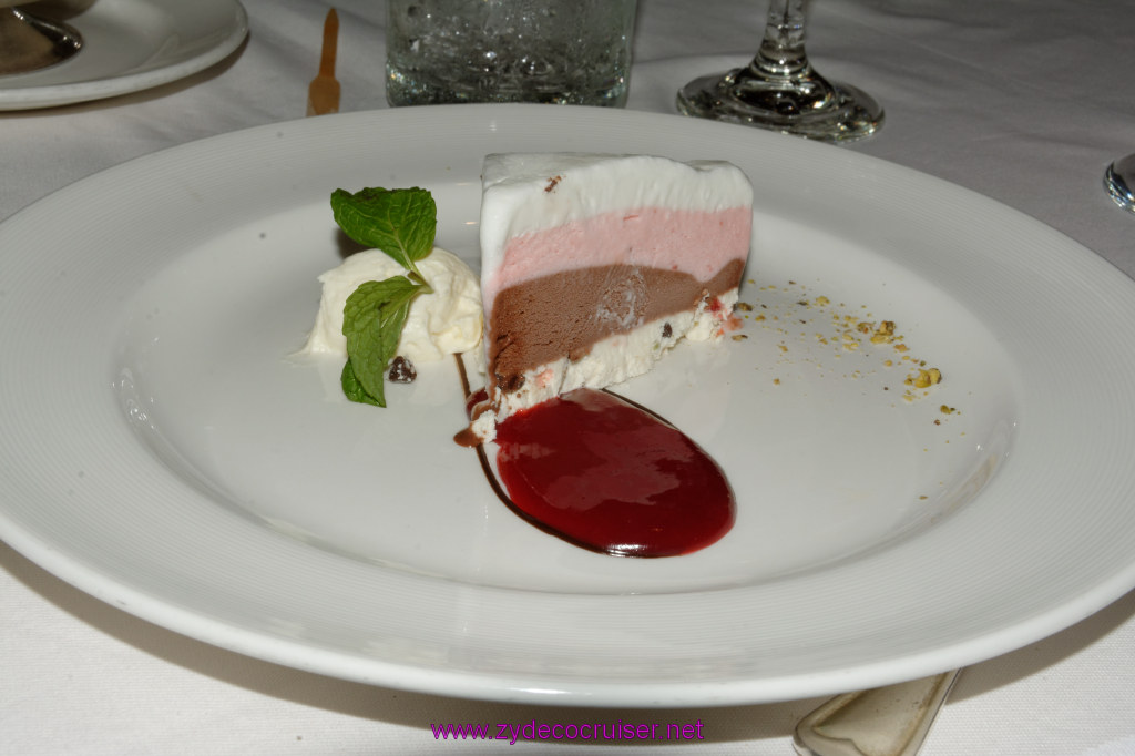 055: Emerald Princess Cruise, MDR Dinner, Cassata alla Siciliana