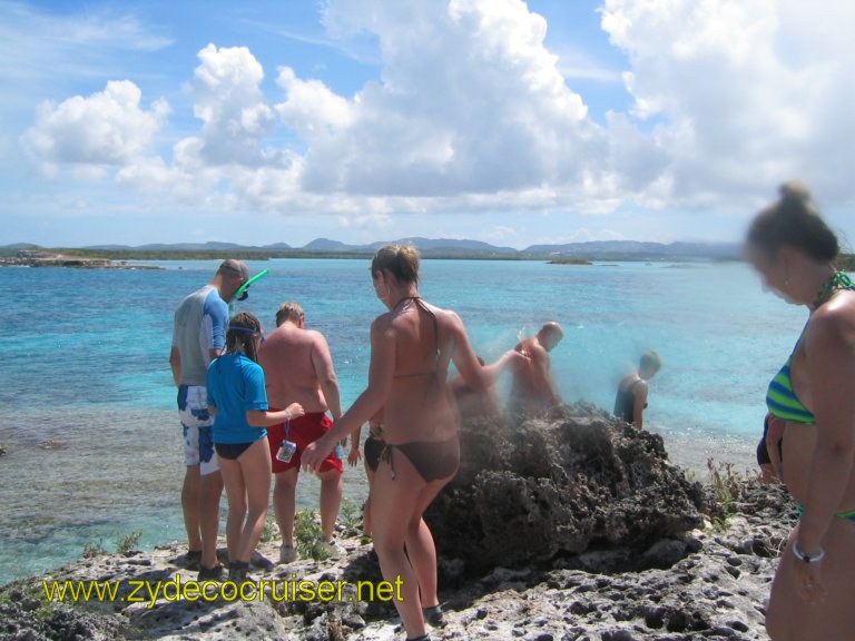 080: Carnival Liberty, Eli's Adventure Antigua Eco Tour, And back down... Notice the guy air snorkeling!