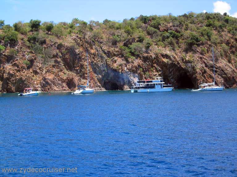 073: Sailing Yacht Arabella - British Virgin Islands - Norman Island - The Caves