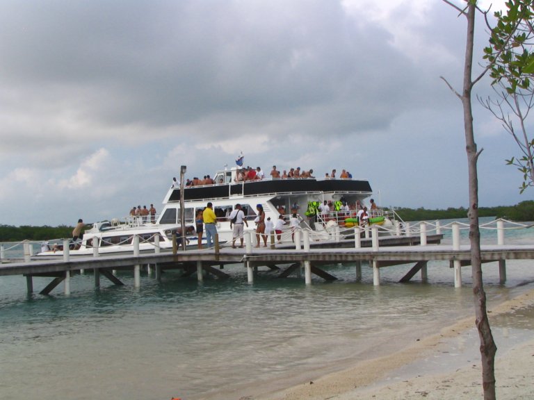 068: NCL Sun, Belize, Reef Snorkel and Banister Island, 