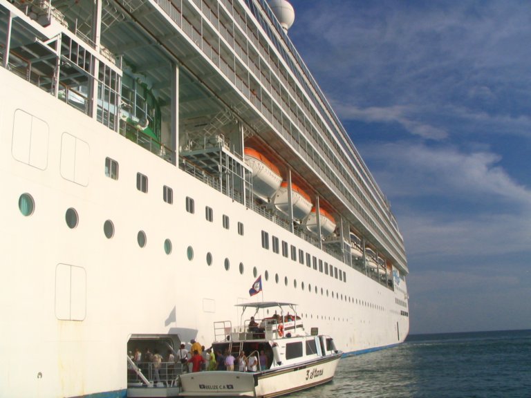 120: NCL Sun, Belize, Reef Snorkel and Banister Island, 