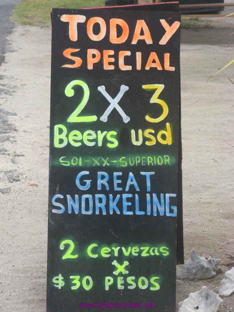 Today Special, Piratas, Cozumel