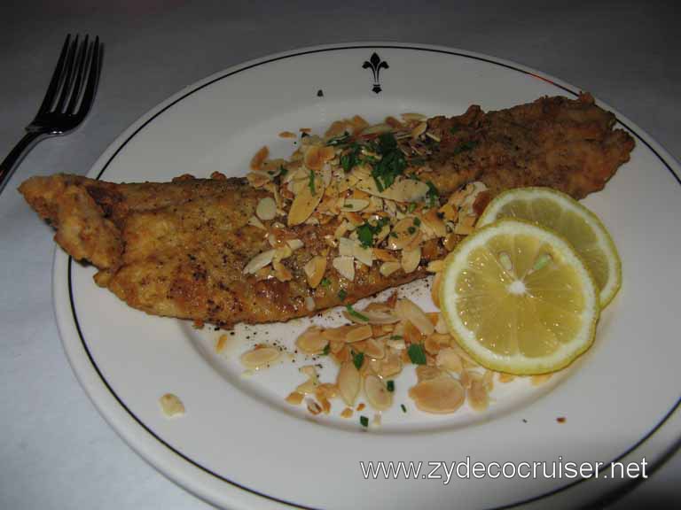 Galatoire's Bistro, Bton Rouge, Poisson Meuniere Amandine