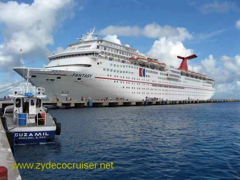 Carnival Fantasy at Cozumel September 2007