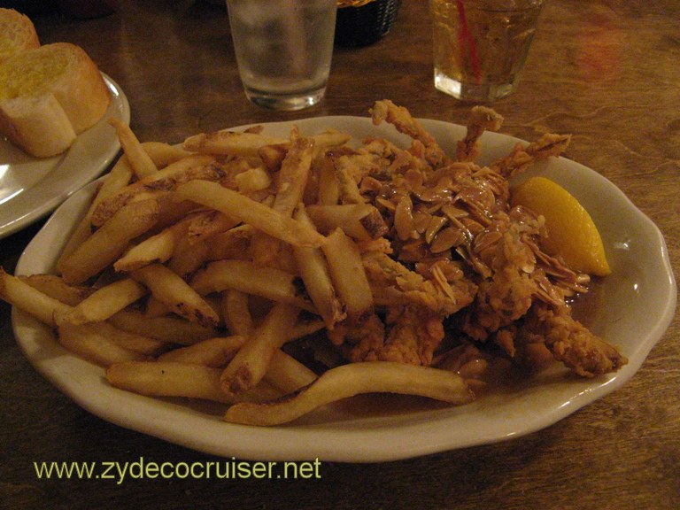 Mandina's New Orleans - Fried Softshell Crab Almandine