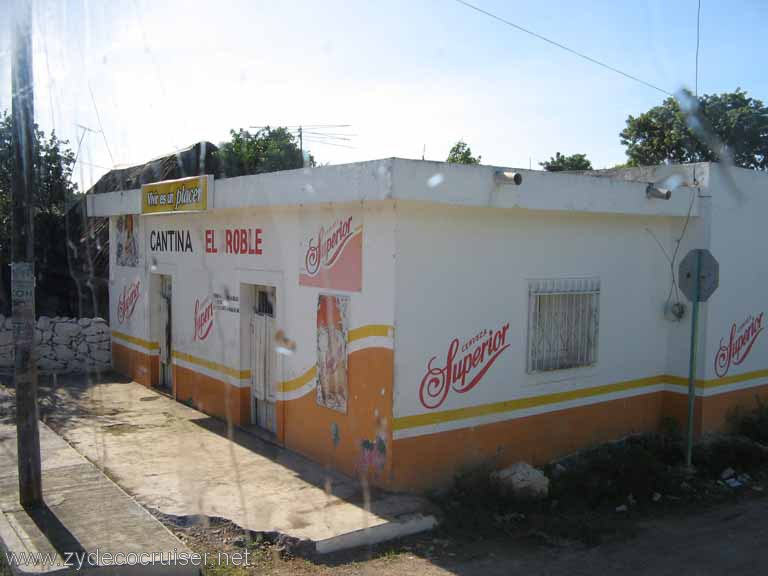 005: Carnival Fantasy, Progreso, Chelentun Cenote, Yucatan, Caves and Caverns Snorkeling Tour, Cantina El Roble