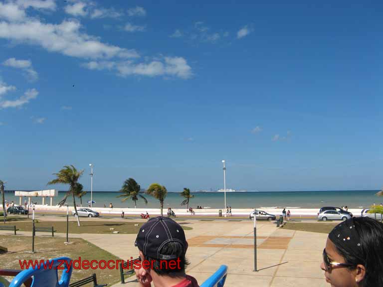 070: Carnival Fantasy, Progreso, MX, Double Decker Bus Tour, 