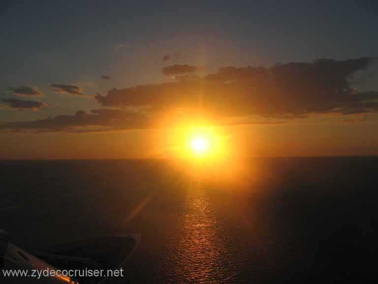 139: Carnival Fantasy, Progreso, MX, Sunset