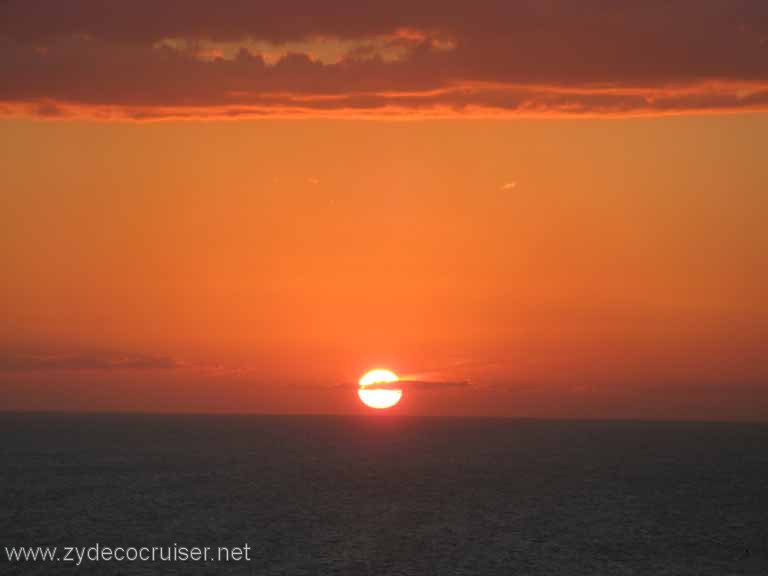 145: Carnival Fantasy, Progreso, MX, Sunset