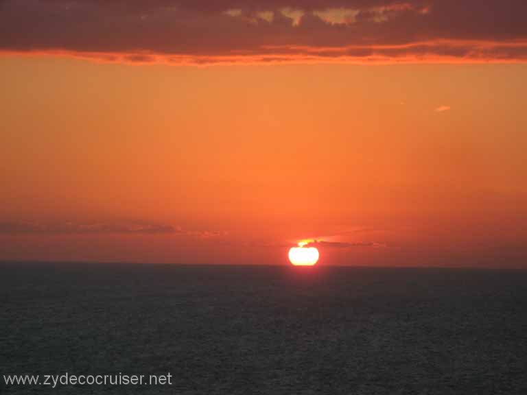 147: Carnival Fantasy, Progreso, MX, Sunset