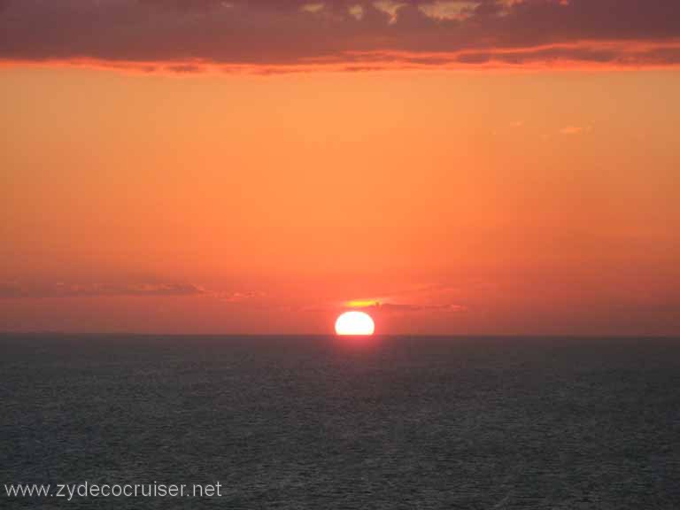 148: Carnival Fantasy, Progreso, MX, Sunset