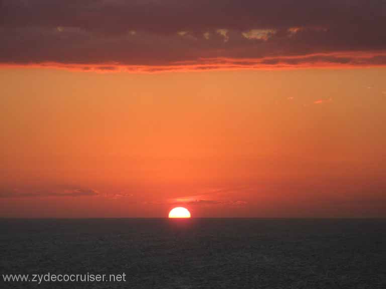 149: Carnival Fantasy, Progreso, MX, Sunset