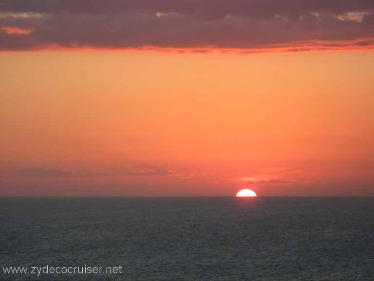 150: Carnival Fantasy, Progreso, MX, Sunset