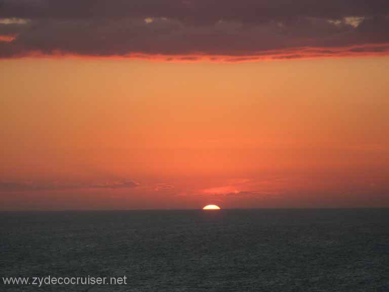 151: Carnival Fantasy, Progreso, MX, Sunset