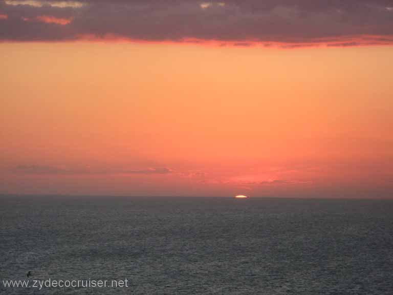 152: Carnival Fantasy, Progreso, MX, Sunset