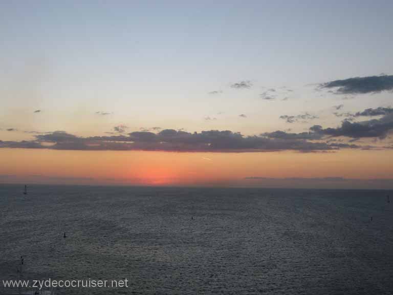 154: Carnival Fantasy, Progreso, MX, Sunset