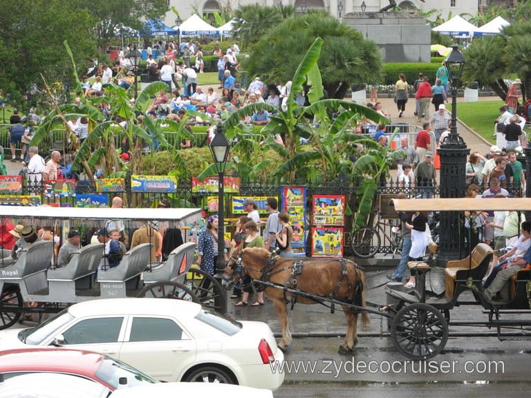 New Orleans French Quarter Festival 2007 - Jackson Square