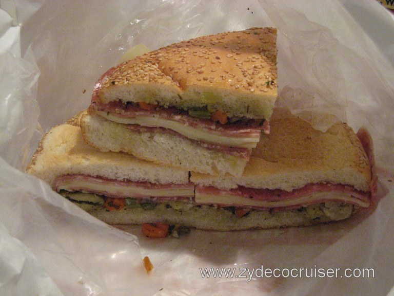 Central Grocery - the original muffuletta