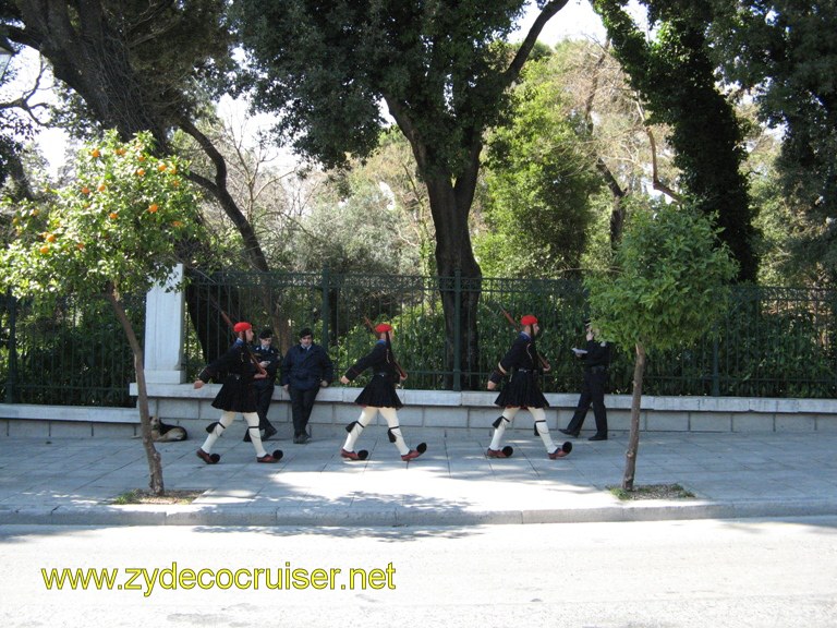 096: Carnival Freedom, Athens, Greece - Changing of the Guard