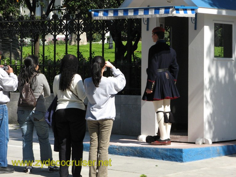 099: Carnival Freedom, Athens, Greece - Changing of the Guard