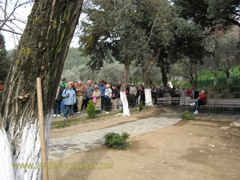 020: Carnival Freedom, Izmir, House of the Virgin Mary, Line for Mary's House