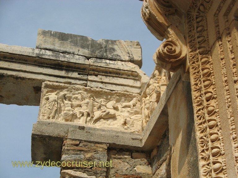 076: Carnival Freedom, Izmir, Ephesus, Temple of Hadrian