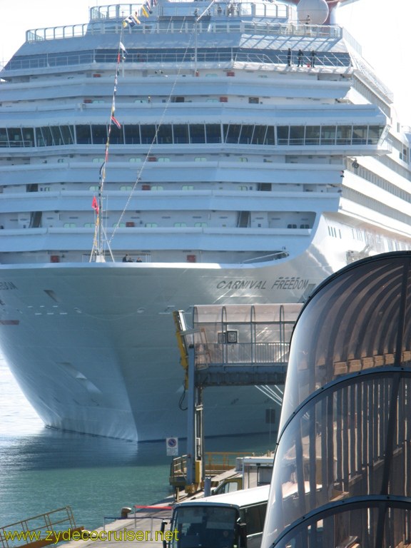 010: Carnival Freedom Inaugural, Venice, 