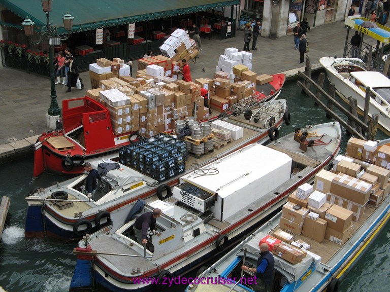 019: Venice, Italy "18 Wheelers" of the Grand Canal.