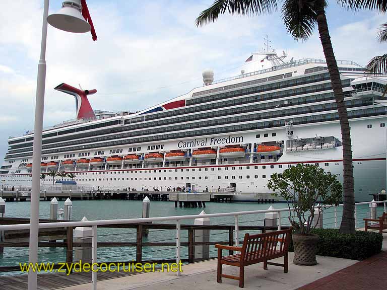 Carnival Freedom, Key West