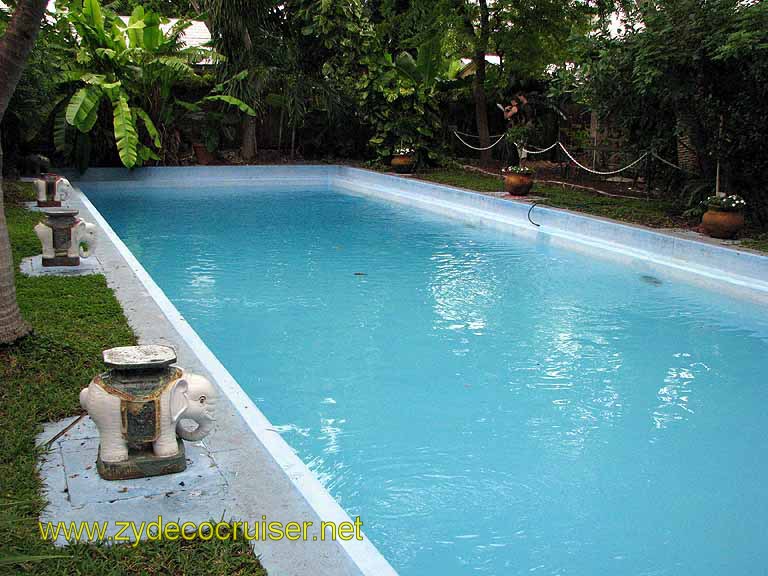 028: Carnival Freedom - Key West - Hemmingway Home - Swimming Pool 