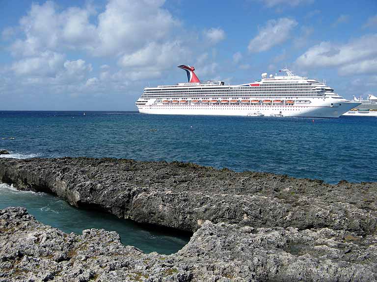 024: Carnival Freedom - Grand Cayman - Iron shore near Paradise Restaurant