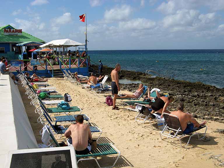 The "Beach" at Eden Rock