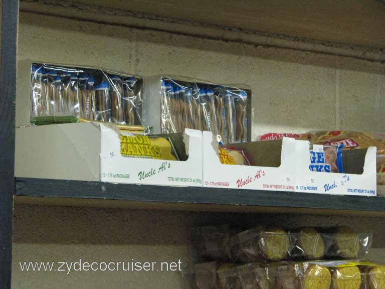 022: Moon's Grocery and Deli, Homer, LA - The dessert menu - Uncle Al's cookies