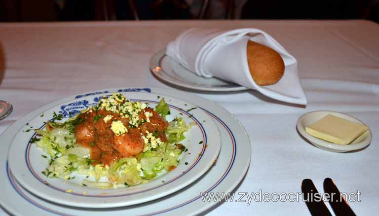 212: Christmas, 2010, New Orleans, LA, Antoine's Restaurant, Crevettes Remoulade, Shrimp Remoulade, 