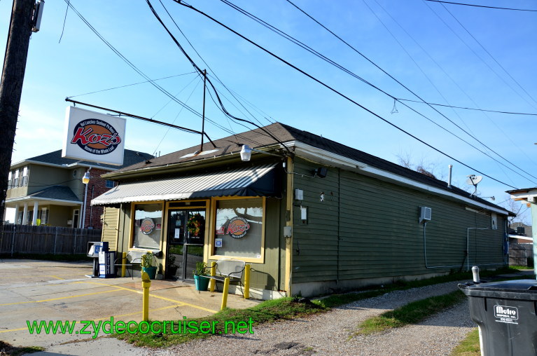 076: Baton Rouge Trip, March, 2011, New Orleans, Koz's, Harrison Ave Location