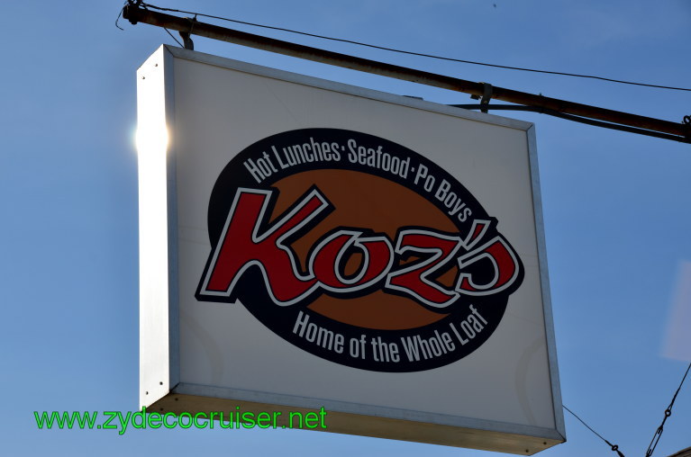 077: Baton Rouge Trip, March, 2011, New Orleans, Koz's, Harrison Ave Location