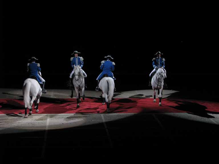 097: Lipizzaner Stallions, Mar 15, 2009