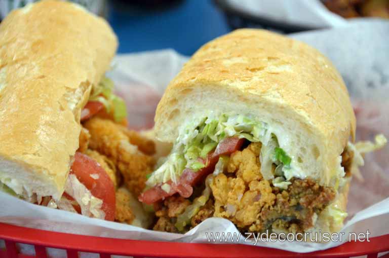 011: Kenner, LA, November, 2010, Harbor Seafood, Shrimp and Oyster combo poboy