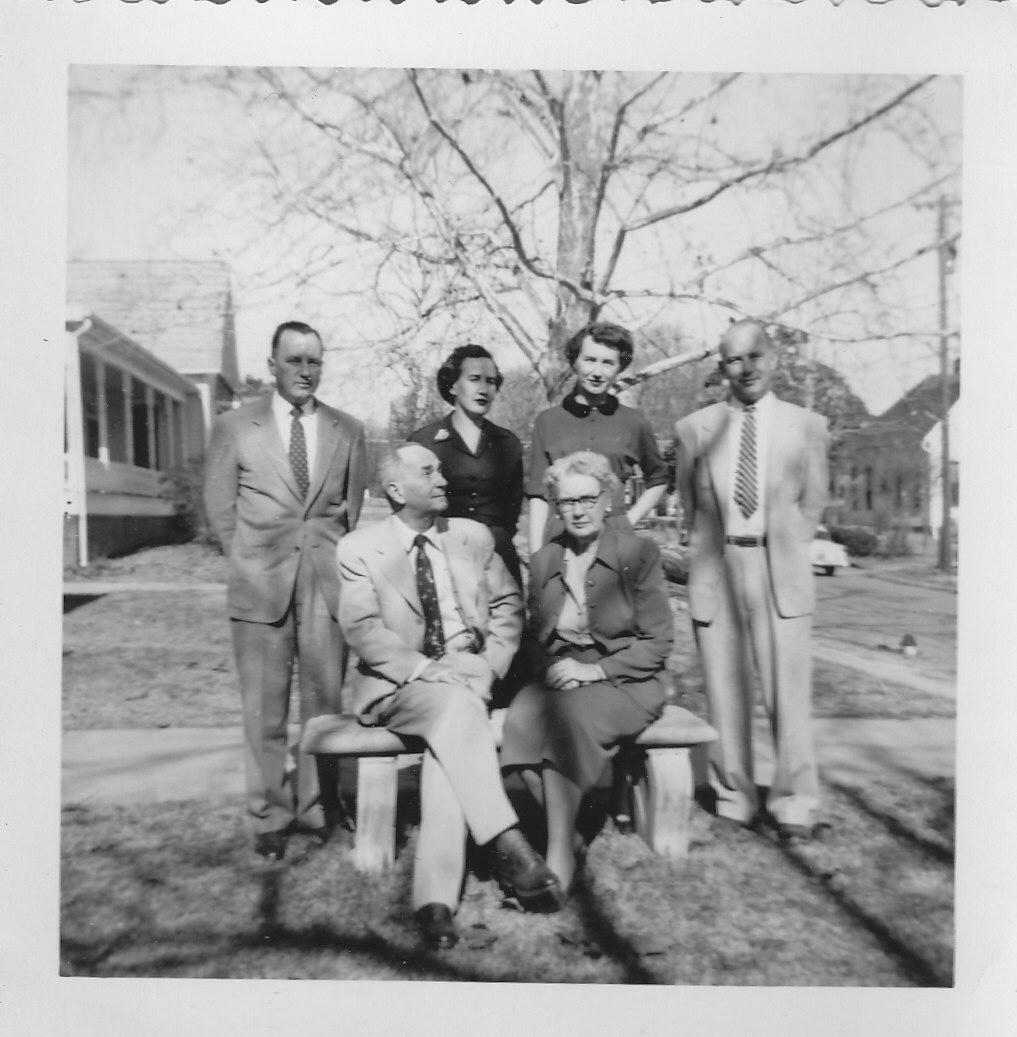 131: Homer - 1953 - Bud, Ann, Mary, George, Moreland, Mary Lee