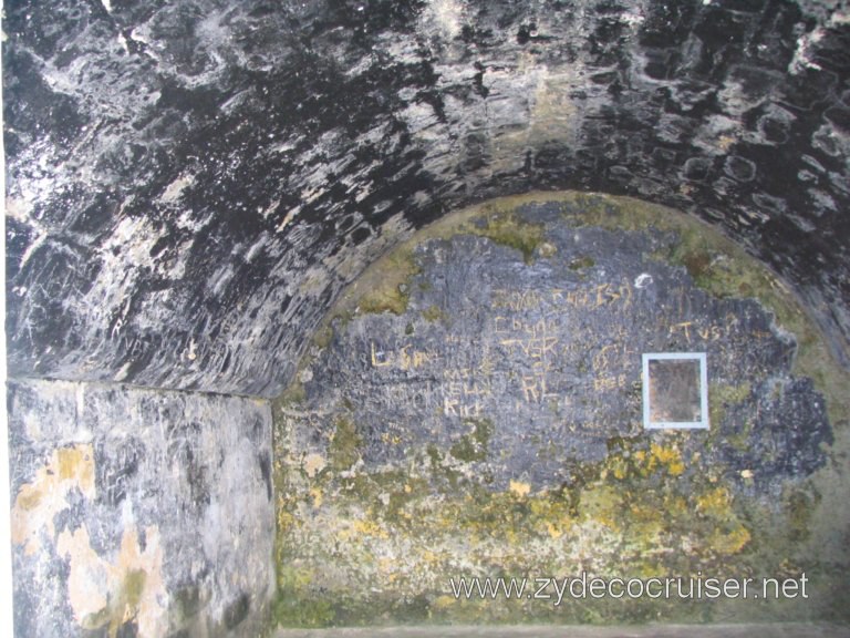 One of the  jails, Fort Fincastle, Nassau, Bahamas