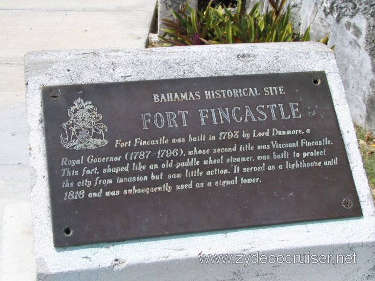 Fort Fincastle, Nassau, Bahamas