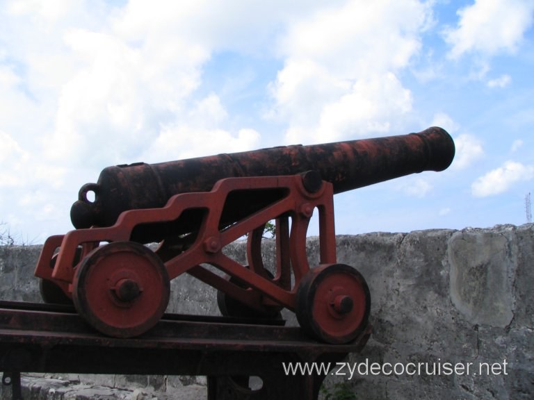 Canon, Fort Fincastle, Nassau, Bahamas