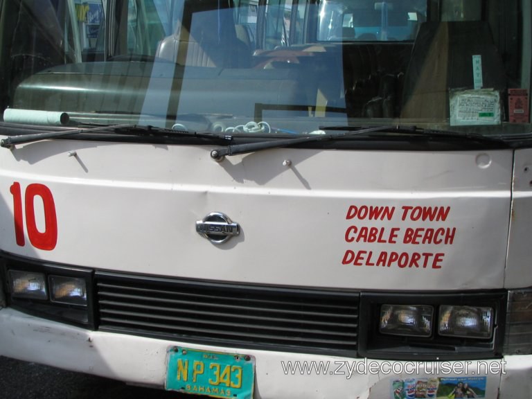 Bus #10, Nassau, Bahamas