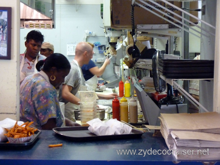 017: Parkway Bakery and Tavern, New Orleans, Artists at work