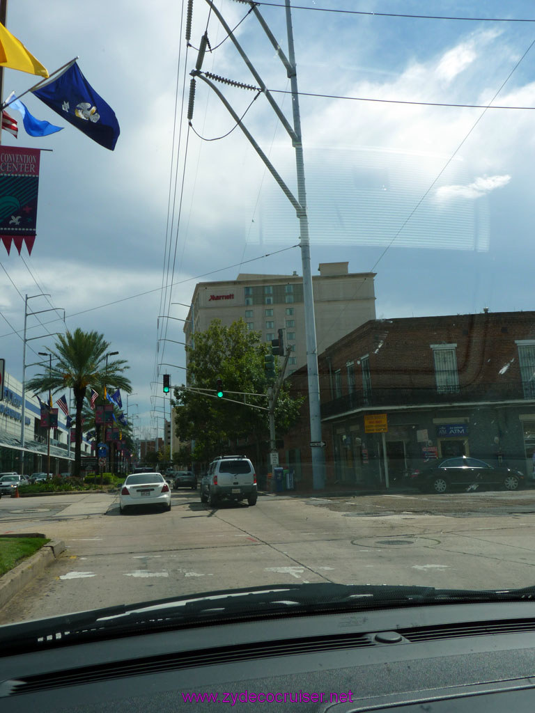 036: Driving along Convention Center Blvd, New Orleans, LA